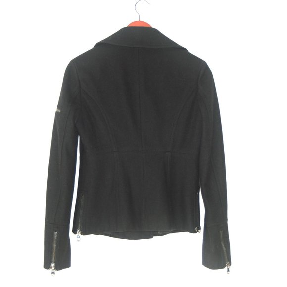 Guess Wool blend Button Up Double Breasted Jacket Coat - Picture 7 of 7